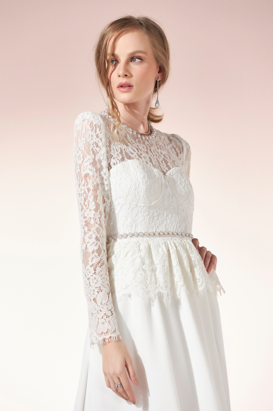 CORDED LACE DRESS